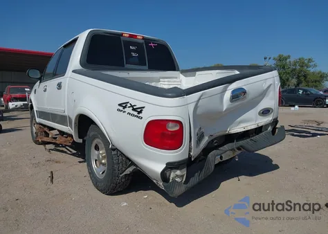 2002 Ford F-150 Lariat/Xlt из США, поврежденный, VIN 1FTRW08L32KB50745